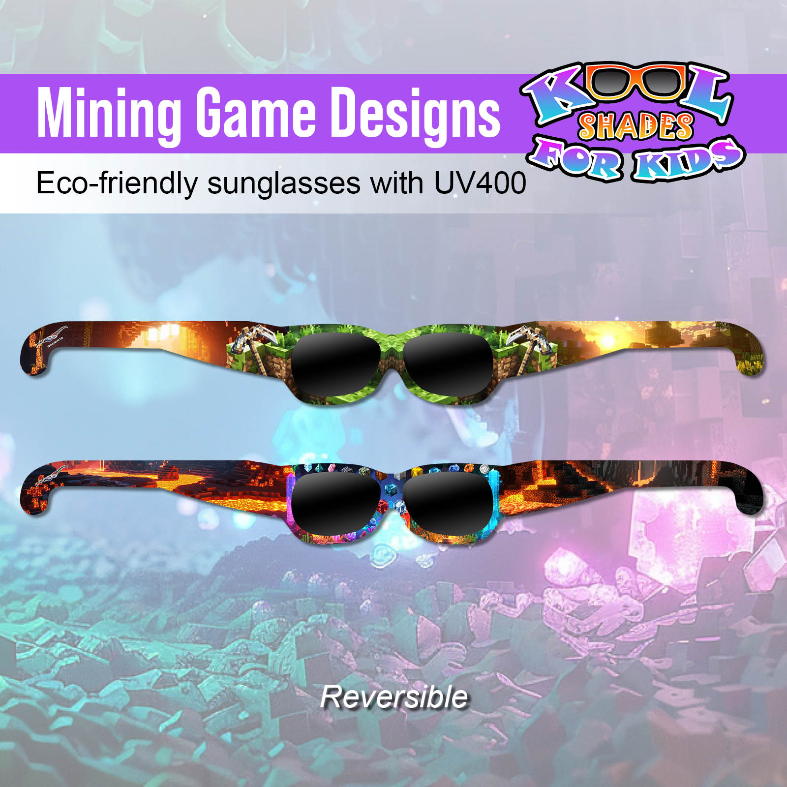 Kool Shades for Kids, Mining Game 4-Pack